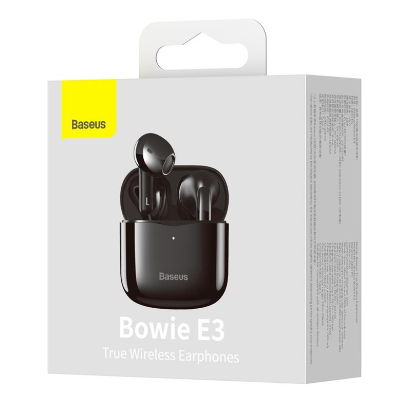 Baseus Earphones Bowie E3 Melns