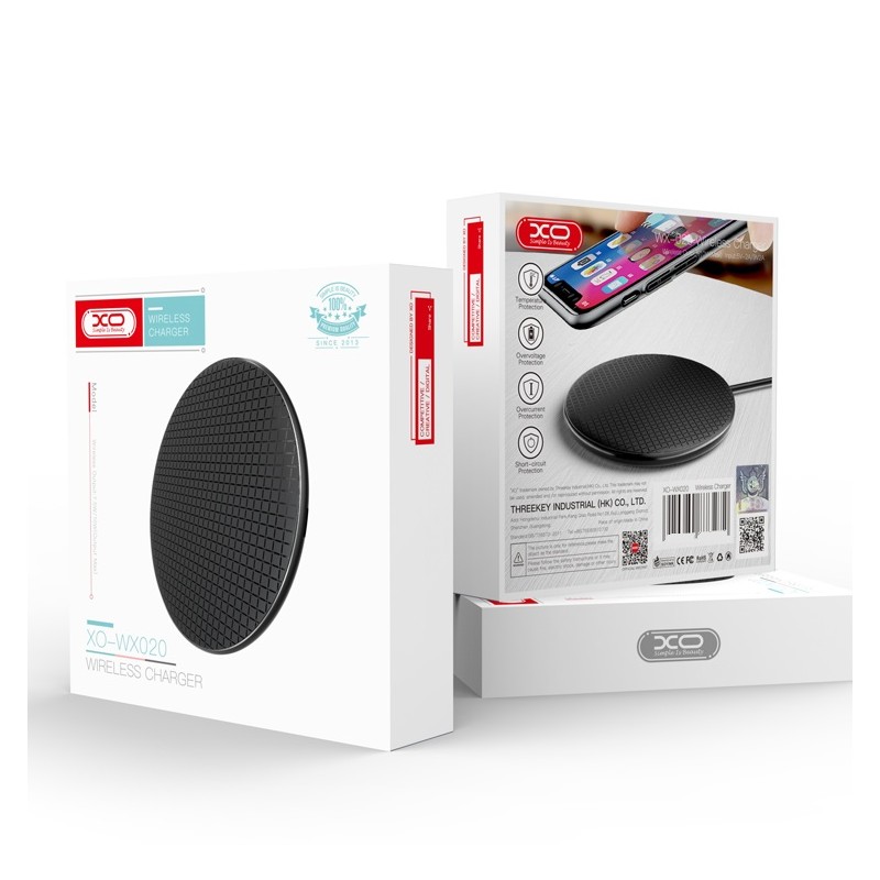 Universal Wireless charger 15W WX020 Melns | mobilo.lv