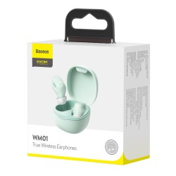 Baseus TWS 5.3 WM01 wireless earphones Zalš | mobilo.lv