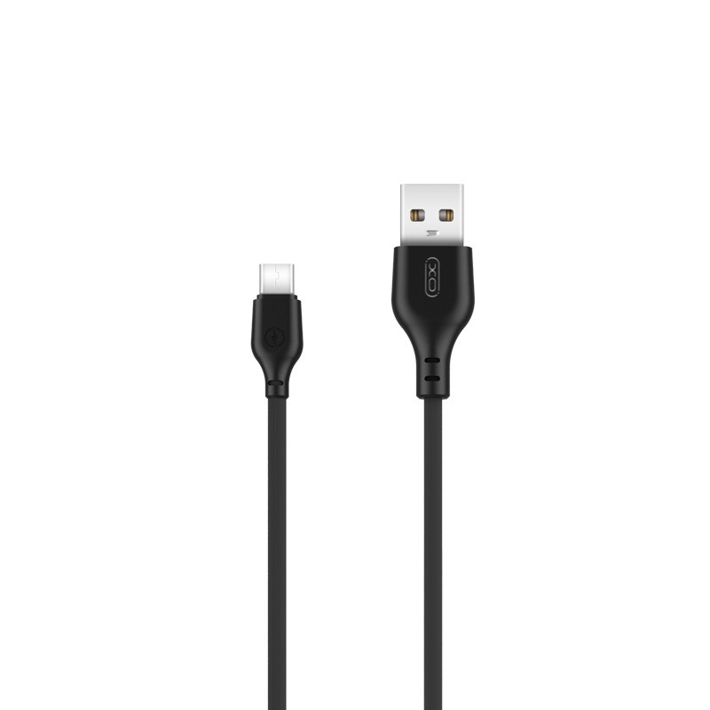 USB - USB-C 1,0 m 2,1A Melns | mobilo.lv