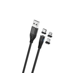 Universal MXUC-02 magnetic cable Melns