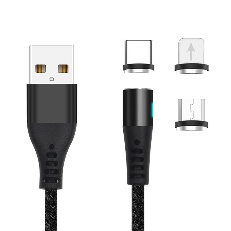 Universal MXUC-02 magnetic cable Melns