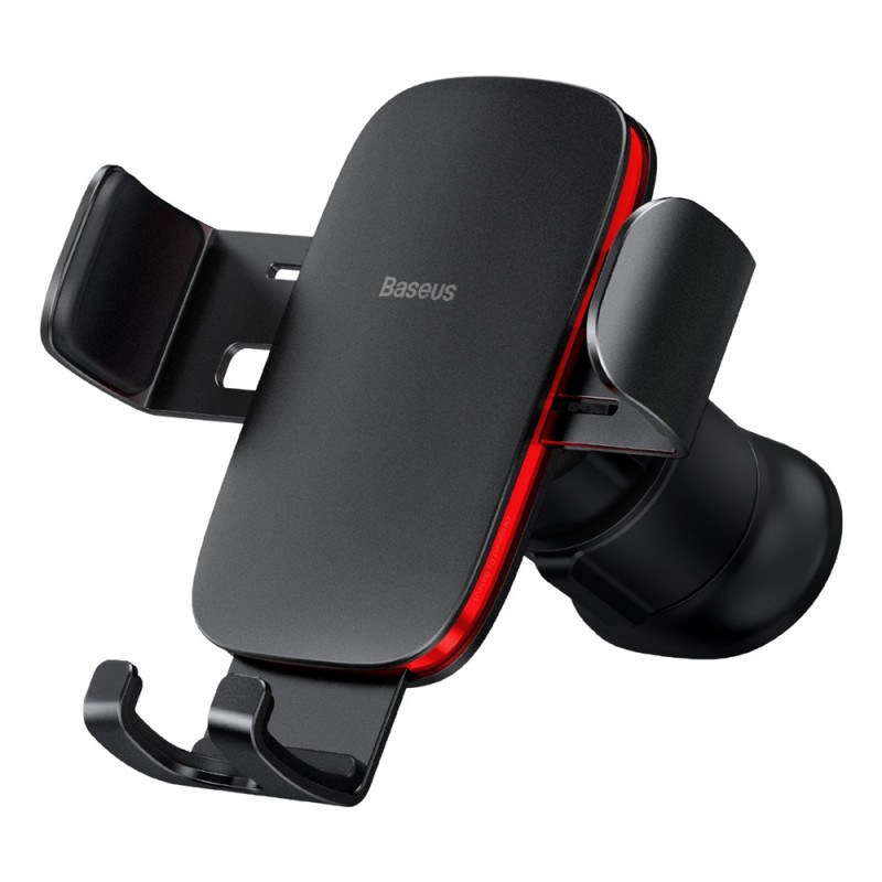 Baseus Metal Age II Gravity Car Mount Melns|mobilo.lv