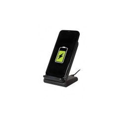 Universal QI 15W wireless charger W210 Melns | mobilo.lv