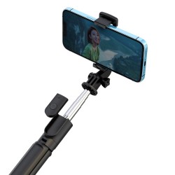 Universal Bluetooth tripod SS09 Melns|mobilo.lv