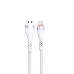 Universal NB213 USB - USB-C 1,0 m 2,4A Balts