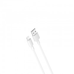 USB - Lightning 1,0 m 2,4A Balts | mobilo.lv