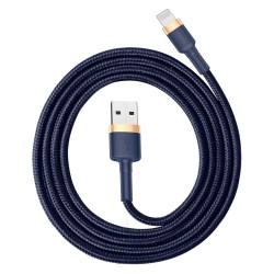 Baseus Cable USB for iPhone Lightning 8-pin 2.4A 1m Zils