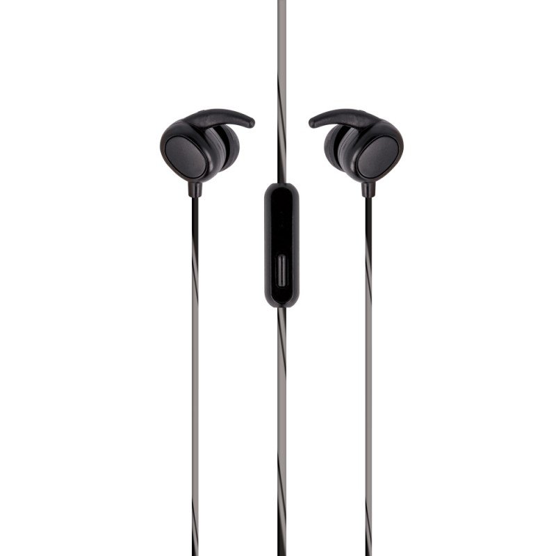 Universal earphones Sport Melns | mobilo.lv