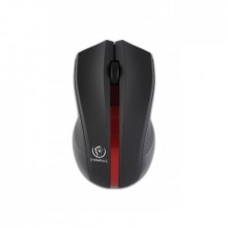 Universal wireless mouse Melns-sarkans | mobilo.lv