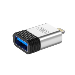 Universal NB186 USB - Lightning Sudraba|mobilo.lv