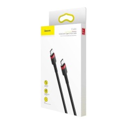 Cable TYPE-C to TYPE-C 2m Black | mobilo.lv