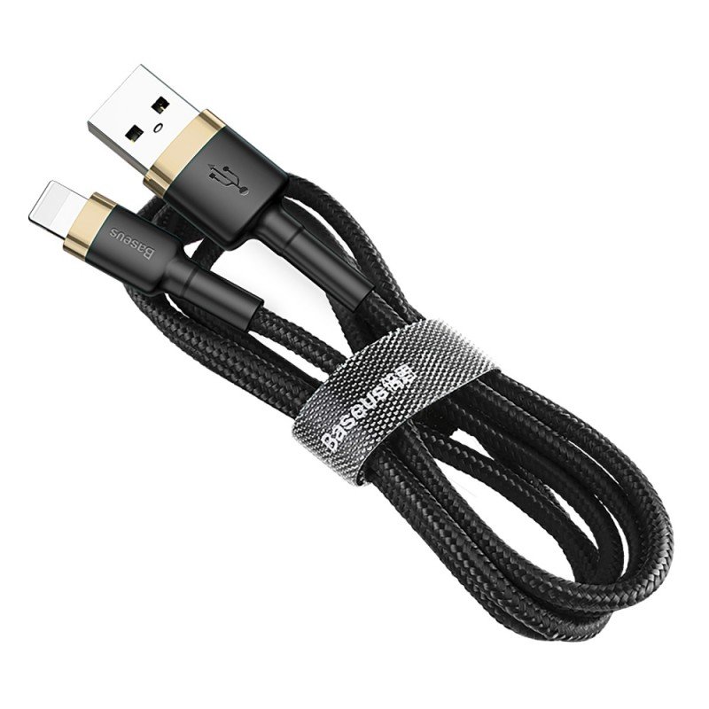 Apple USB / Lightning QC3,0 1,5A 2M (CALKLF-CV1) Melns | mobilo.lv