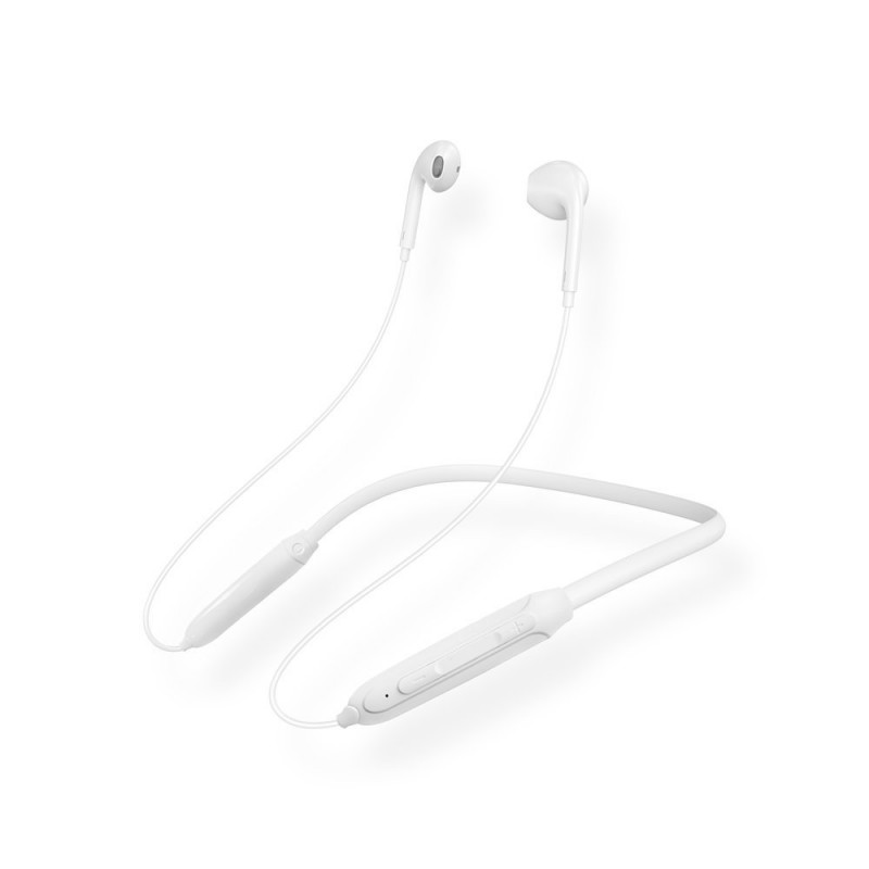 Dudao Bluetooth Earphones U5B Balts | mobilo.lv