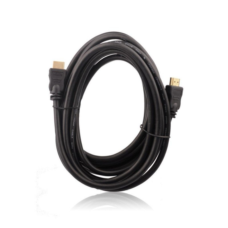 Universal HDMI ver.1.4 - 3m Melns | mobilo.lv