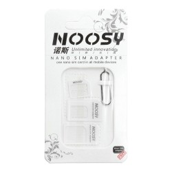 Universal SIM Adapter 3in1 Balts|mobilo.lv