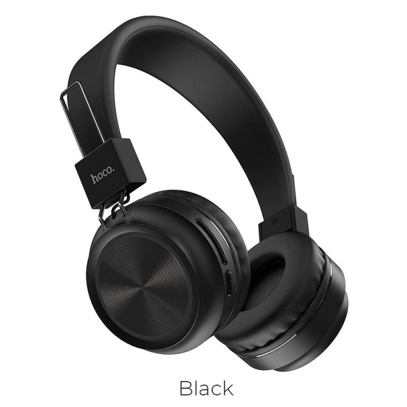 Universal wireless headphones W25 Melns|mobilo.lv