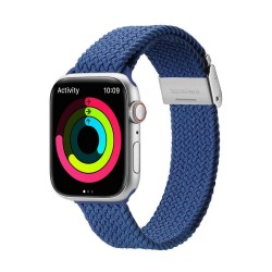 Apple Watch Ultra, SE, 8, 7, 6, 5, 4, 3, 2, 1 (49, 45, 44, 42 mm) Zils | mobilo.lv