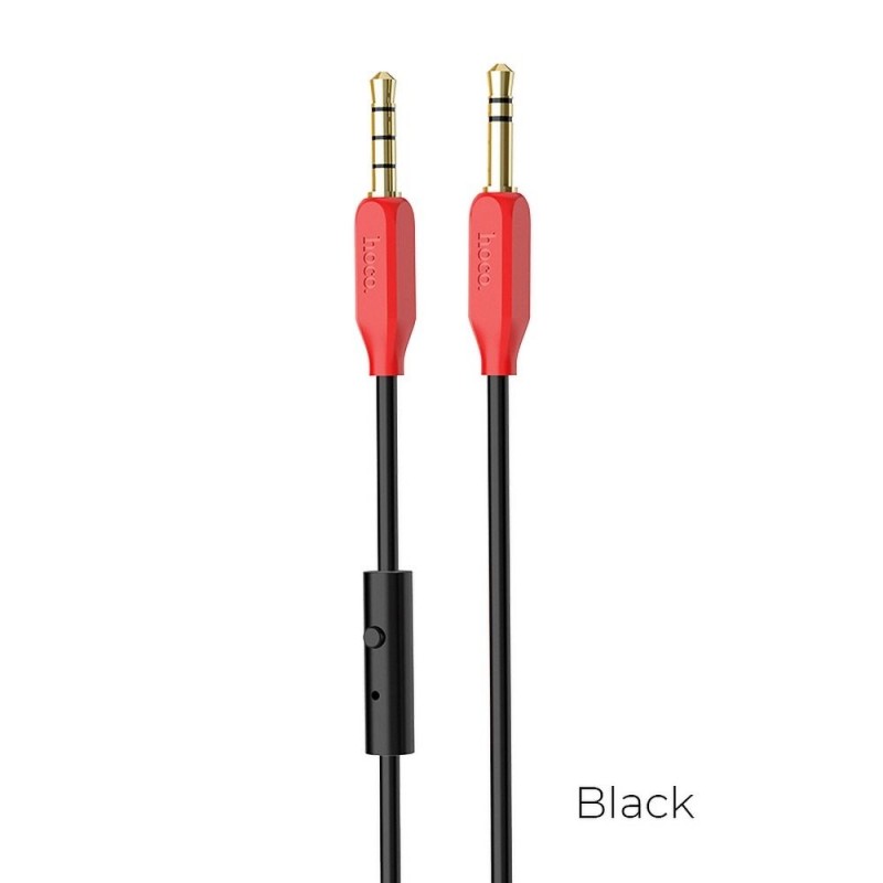 Hoco AUX 3,5mm Jack UPA12 Melns