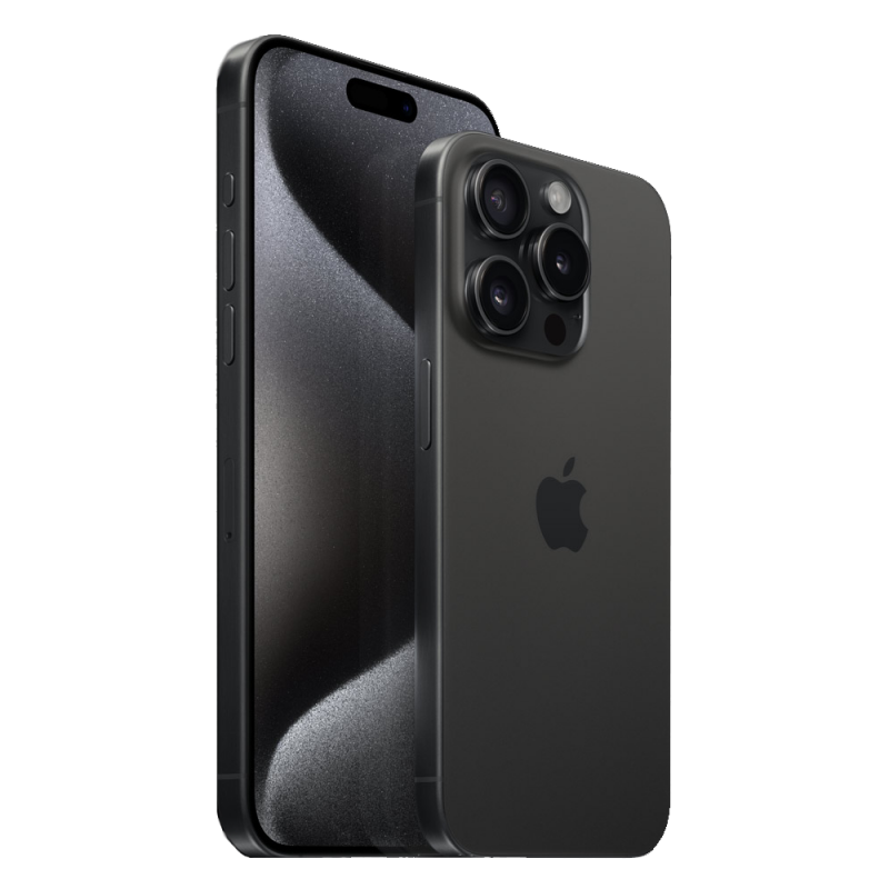 Apple iPhone 15 Pro Max 512GB Black Titanium | mobilo.lv