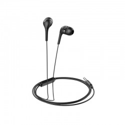 Universal earphones Drumbeat universal with mic M40 Melns|mobilo.lv