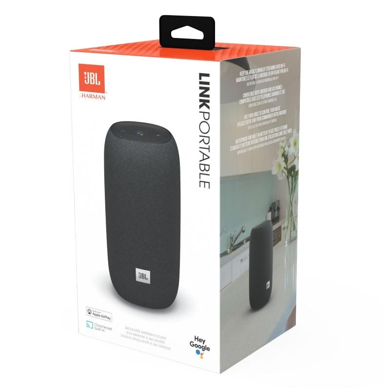 JBL Link Portable speaker Black|mobilo.lv