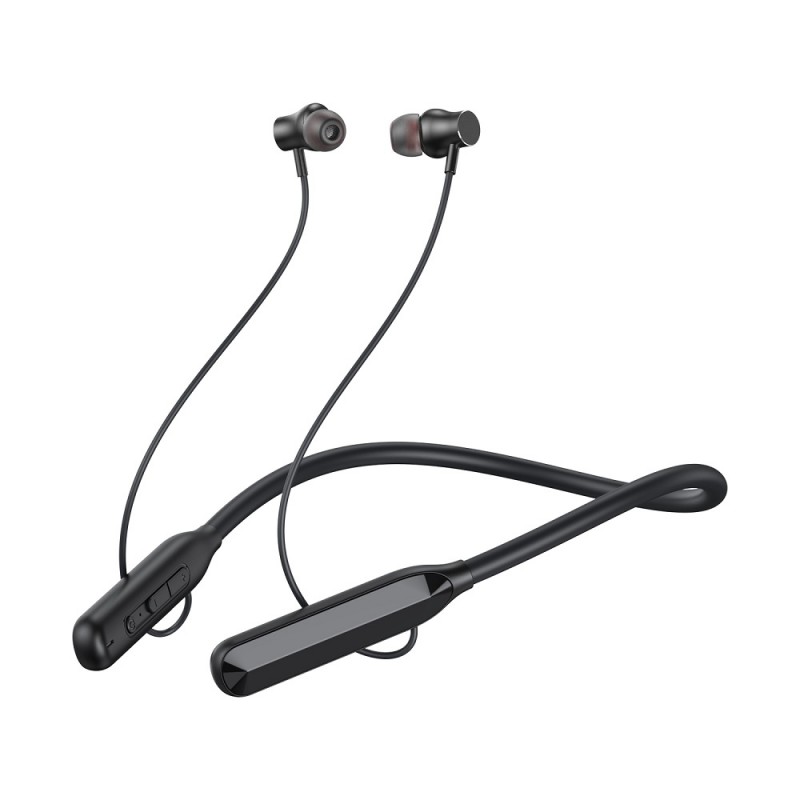 Universal Bluetooth Earphones BS30 Melns | mobilo.lv