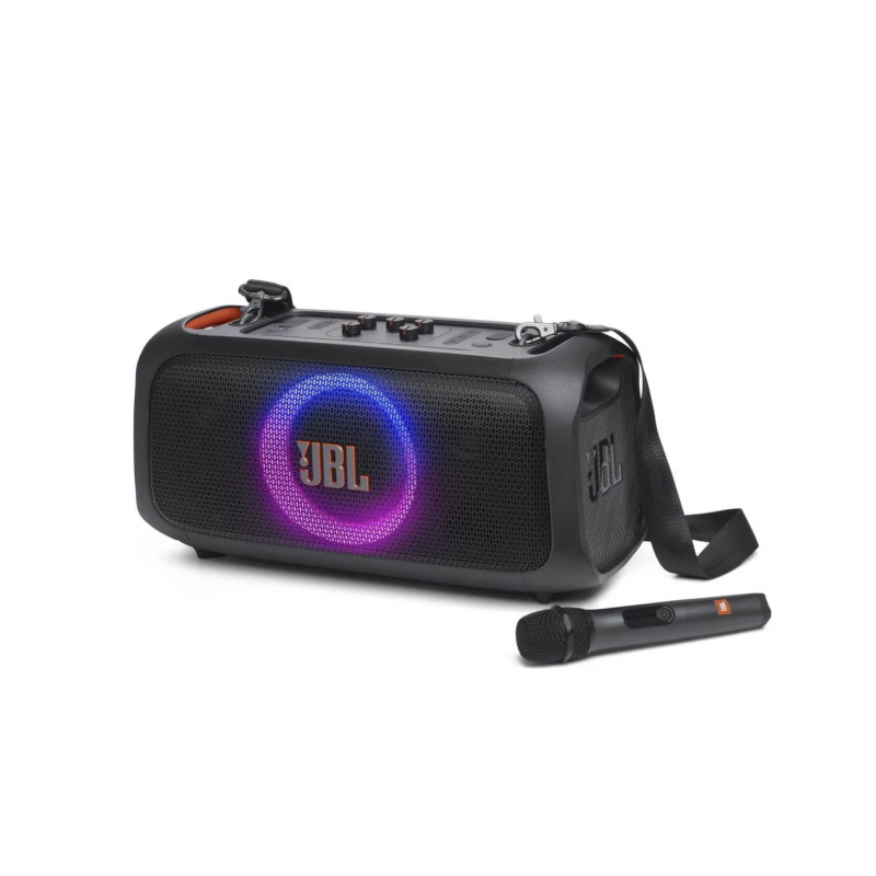 JBL PartyBox On-The-Go Essential + microphone