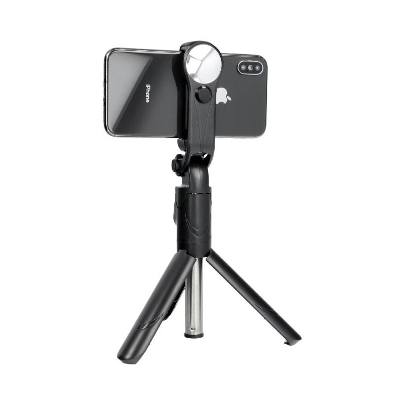 Universal Tripod Bluetooth Melns|mobilo.lv