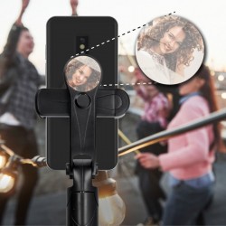 Universal Tripod Bluetooth Melns