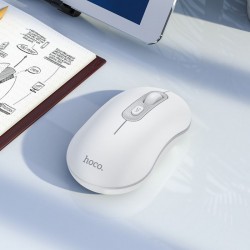 Universal wireless mouse 2,4G DPI 1600 Platinium GM21 Balts|mobilo.lv