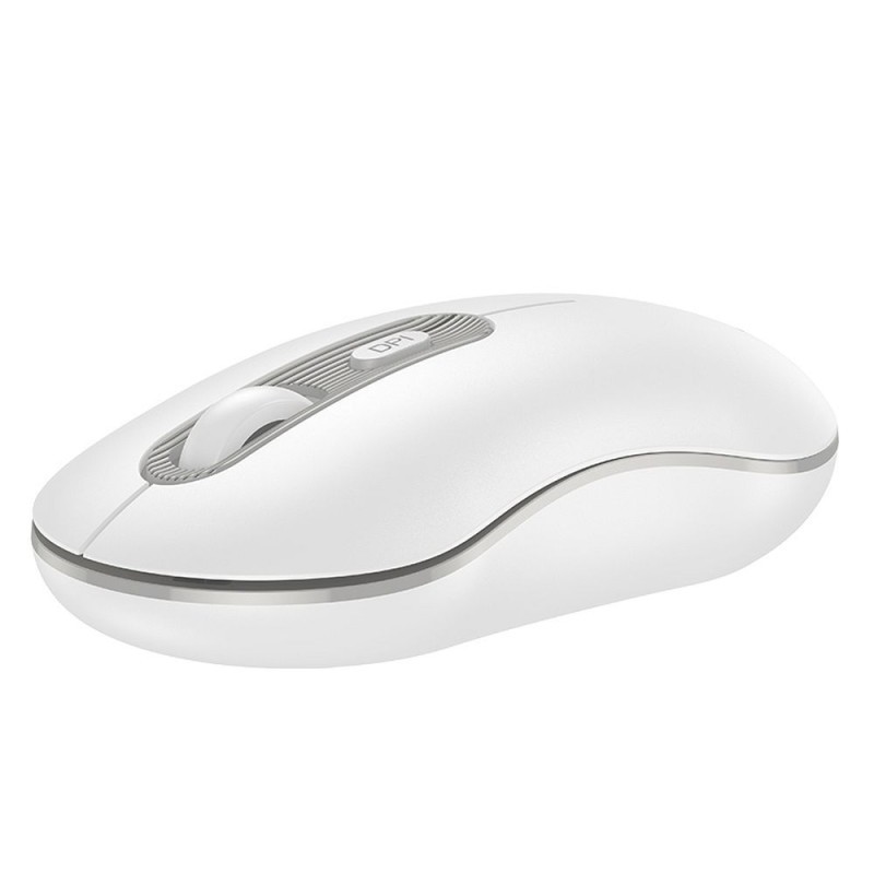 Universal wireless mouse 2,4G DPI 1600 Platinium GM21 Balts|mobilo.lv