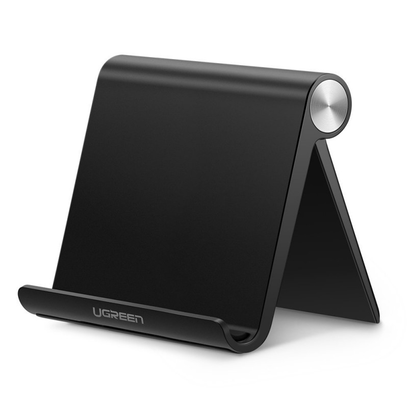 Universal desk stand phone holder Melns | mobilo.lv