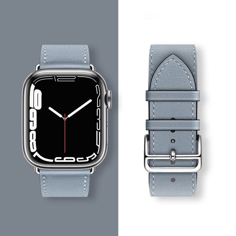 Apple strap for Apple Watch 38/40/41mm Elegant leather WA17 Zils | mobilo.lv