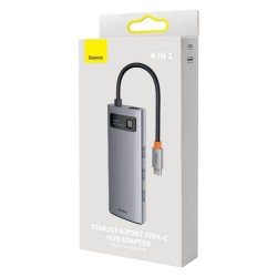 Universal HUB Multifunctional 4in1 Type C to 4x USB3.0 Peleks|mobilo.lv