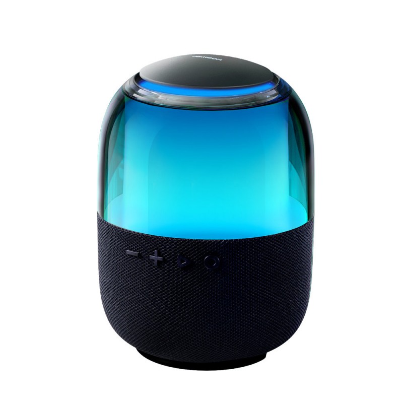 Universal wireless Bluetooth 5.3 RGB speaker Melns|mobilo.lv