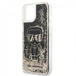 Karl Lagerfeld KLHCP13SLGGKBK iPhone 13 mini 5,4" czarny/black hardcase Liquid Glitter Gatsby|mobilo.lv