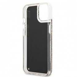 Karl Lagerfeld KLHCP13SLGGKBK iPhone 13 mini 5,4" czarny/black hardcase Liquid Glitter Gatsby|mobilo.lv