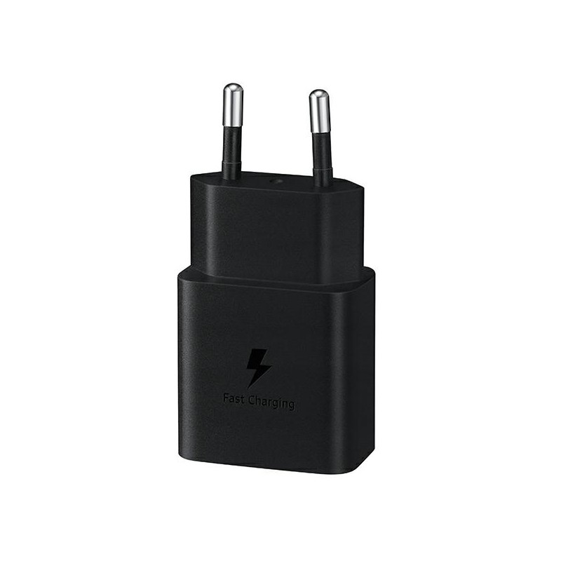 Samsung Fast Charger EP-T1510NBEGEU (head only) 15W Melns | mobilo.lv