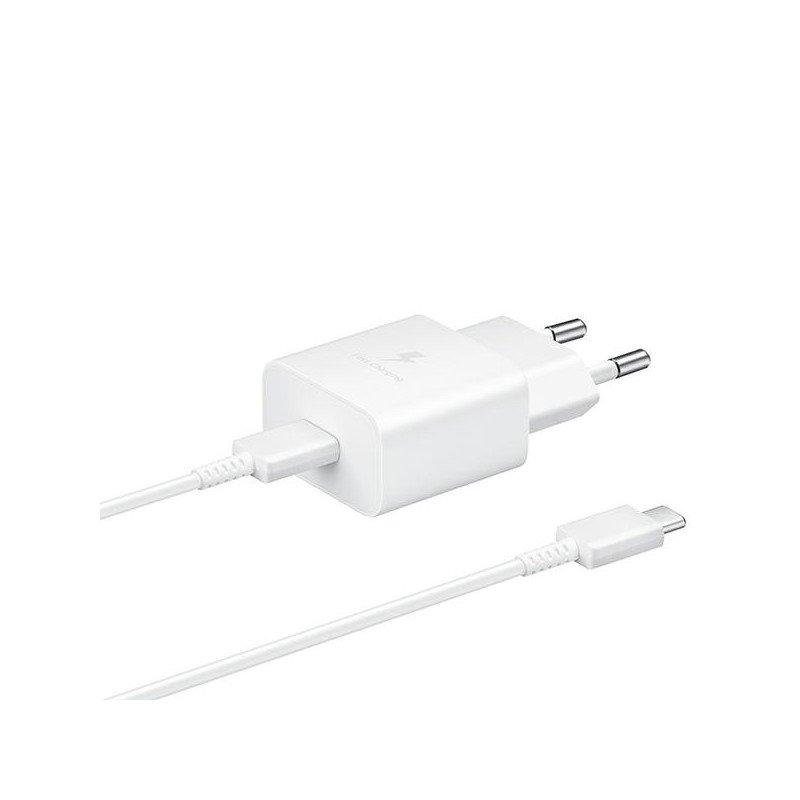 Samsung Samsung Fast Charger USB-C 2A 15W Balts