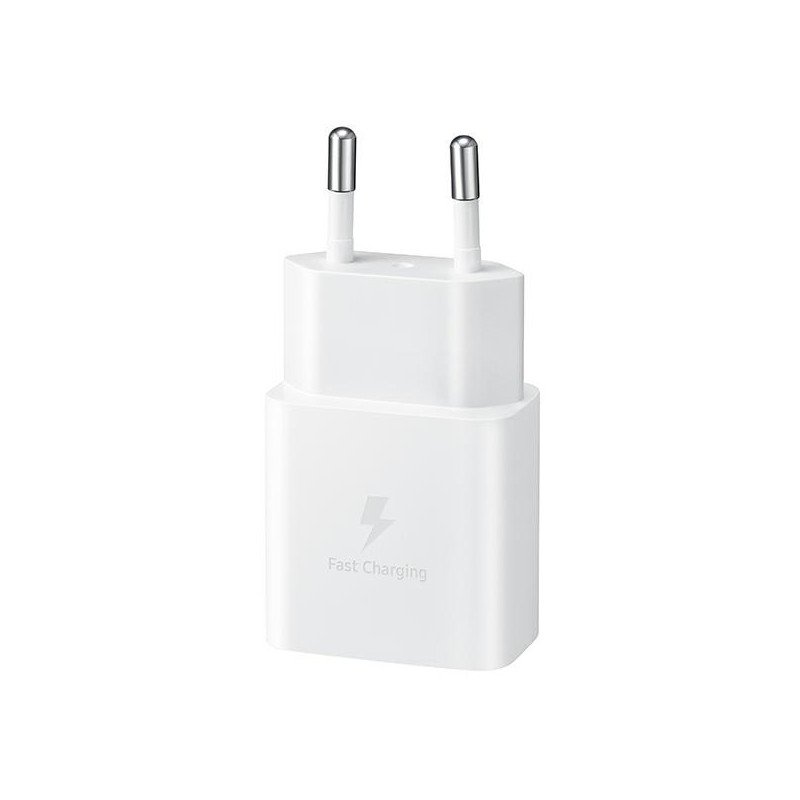 Samsung Samsung Fast Charger USB-C 2A 15W Balts