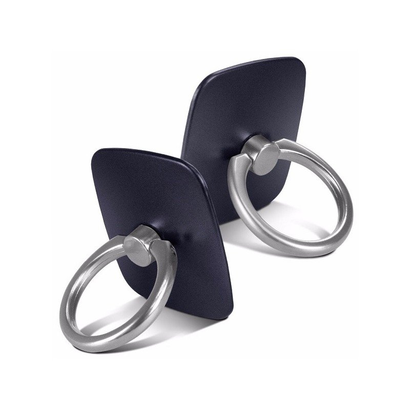 Universal Ring holder Melns | mobilo.lv