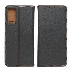 Leather case SMART PRO for SAMSUNG S22 black | mobilo.lv