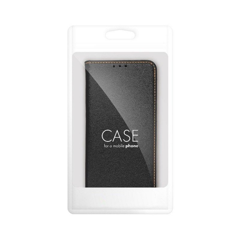 Leather case SMART PRO for SAMSUNG S22 black | mobilo.lv