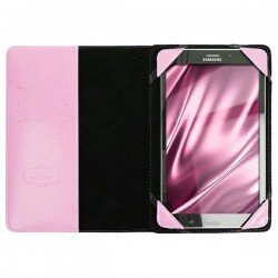 Universal universal case for tablets 11" pink Roza