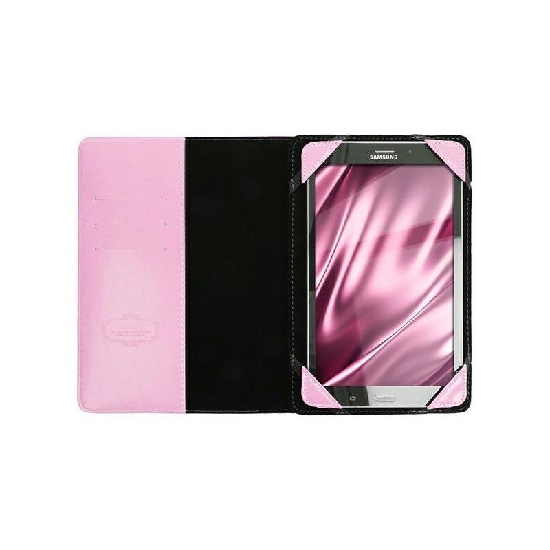 Universal universal case for tablets 11" pink Roza