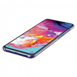 Samsung Galaxy A70 Caurspīdīgs violets|mobilo.lv