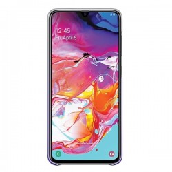 Samsung Galaxy A70 Caurspīdīgs violets|mobilo.lv