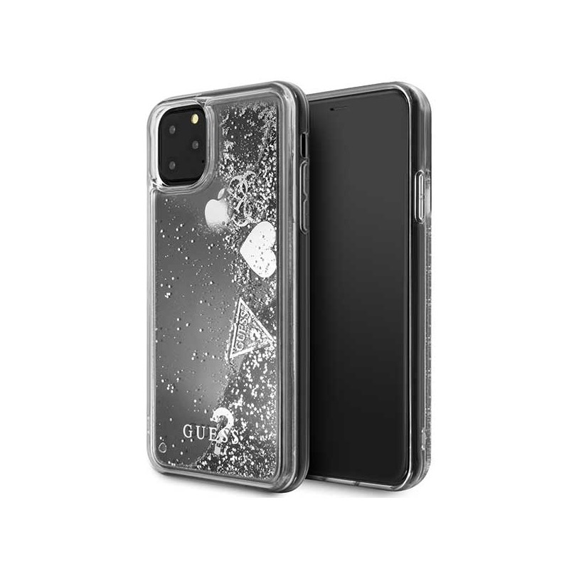 Apple iPhone 11 PRO MAX Caurspīdīgs sudraba burti | mobilo.lv