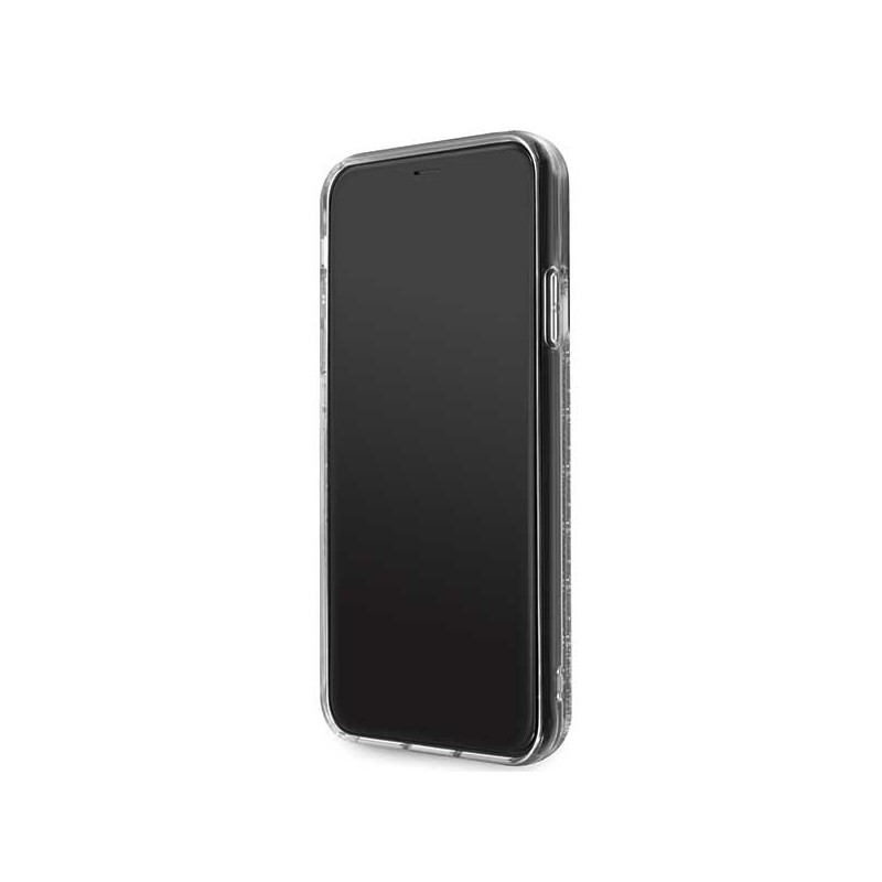 Apple iPhone 11 PRO MAX Caurspīdīgs sudraba burti | mobilo.lv